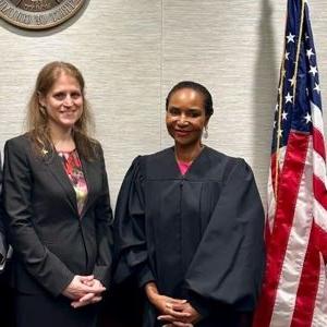 Superior Court Chief Judge Anita Josey-Herring and Associate Judge Charles J. Willoughby Jr. and Magistrate Judge Risa Berkower